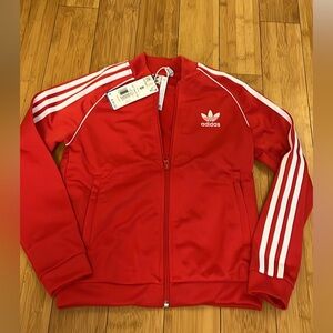 New with tags adidas track jacket size small kids (8) orig $50